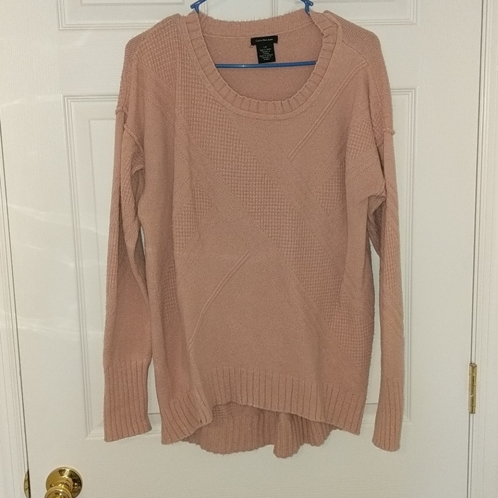 Soft pink sweater